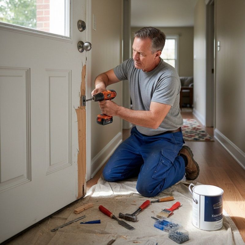 Exterior Door Trim Repair