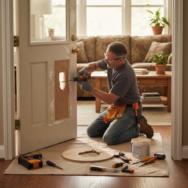 Interior Door Trim Repair