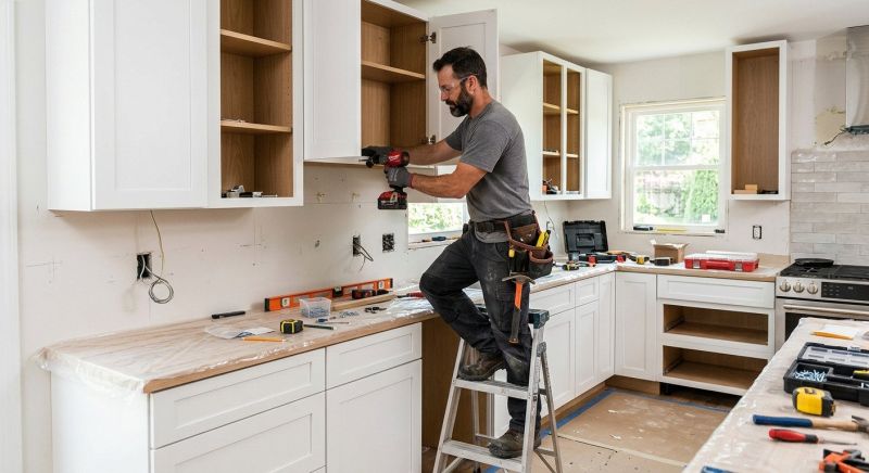 Wood Cabinet Installation in Cincinnati, OH